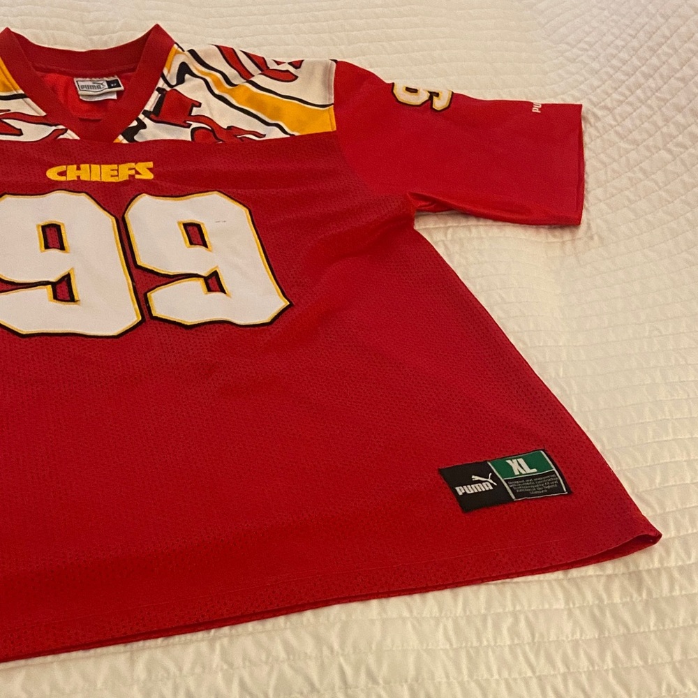 Chiefs jersey Puma mens Red and Yellow - Picture 3 of 14